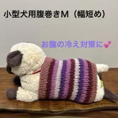 小型犬用腹巻きＭ（幅短め） Ｈ513