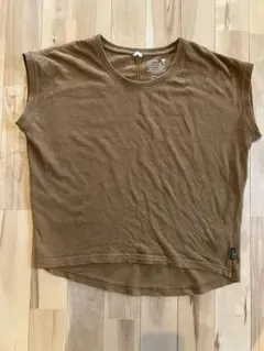 GOHEMP 半袖 Tシャツ ブラウン XSサイズのサムネイル