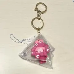 大阪関西万博ミャクミャク　マイメロディー　推しカラーキーホルダー　クリアポーチ付