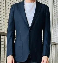 スーツスクエア コミューテックテーラード　 ジャケット ネイビー