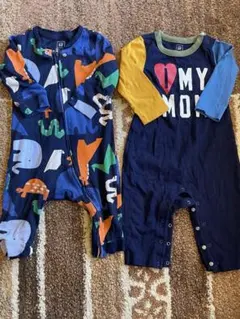 GAPベビー　ロンパース×2着