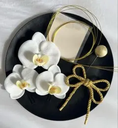 胡蝶蘭髪飾り★和装前撮り★成人式★結婚式★卒業式★振袖★七五三　髪飾り