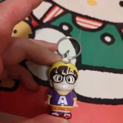 アラレちゃん フィギュア キーン キーホルダー レトロ レア 昔 当時物