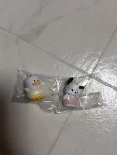 サンリオ ガチャガチャ ポチャッコ あひるのペックル かぼちゃぱんつフィギュア