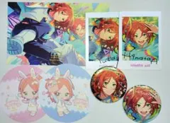 あんスタ 展示会 特典 ポストカード 缶バッジ ぱしゃっつ ひなた ゆうた