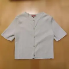 TOCCA 半袖カーディガン M ライトグリーン
