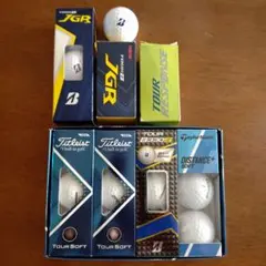 新品!!　Titleistゴルフボール 他20球　まとめ売りのサムネイル