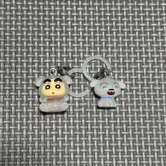 クレヨンしんちゃんめじるしアクセサリー3 しんちゃん　シロ