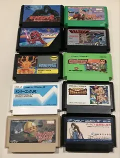 ファミコンソフト10本まとめ　レア有り