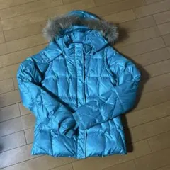 PUMA 2way フード付きダウンジャケット エメラルドグリーン