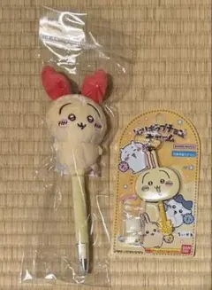 ちいかわ ロリポップチョコチャーム　うさぎ　ふわふわマスコットペン　カニ　完売品