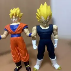 ドラゴンボール　孫悟空　ベジータ　ソフビ　フィギュア
