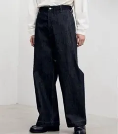 WYM LIDNM DENIM WIDE STRAIGHT SLACKS Mのサムネイル