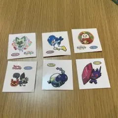 ポケモンパンシール 6種類セット