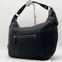 COACH ショルダーバッグ ワンショルダー レザー 大容量 ブラック