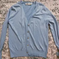 ZARA ビジューボタンカーディガン　ニット
