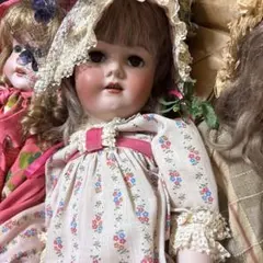 zukoテディベア ぬいぐるみ 作家 ハンドメイド チャイナヘッド ビスク