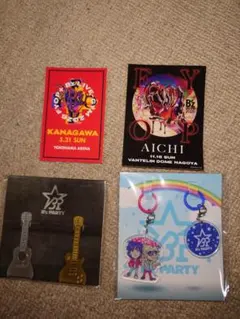 YUI 5th Tour ステンドグラス キーホルダー ポストカードセット - メルカリ