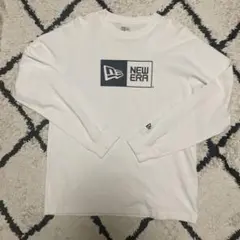 NEW ERA ホワイト 長袖カットソー L