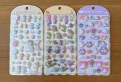 【正規品】コットンパフィーシール　ベイマックス　ズートピア　スヌーピー