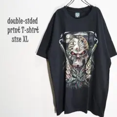 【新品】バンドTシャツ　XL　スカル ピストル　902-086-02