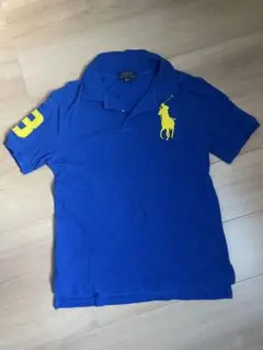Ralph Lauren ポロラルフローレン ビッグポニー ポロシャツ ブルー