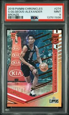 PSA10❗️】2024 Panini シェイ・ギルジャス・アレクサンダー 