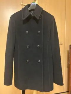 DKNY ブラックピーコート サイズ6