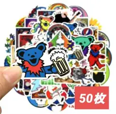 【未開封】グレイトフル・デッド ステッカー50枚セット
