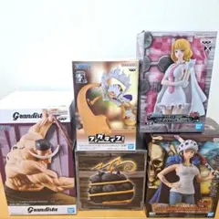 【新品未開封】ワンピース　フィギュア　ニカ　白ひげ　ロー　5点セット