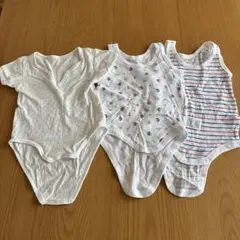 PETIT BATEAU ラップ肌着4枚セット - メルカリ