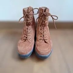 スエードブラウンブーツ