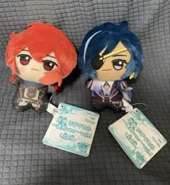 原神 ちびぐるみ 復刻ver ガイア＆ディルック　2体セット売りのサムネイル