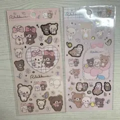 メイクアップ リラックマ　シール　2点セット