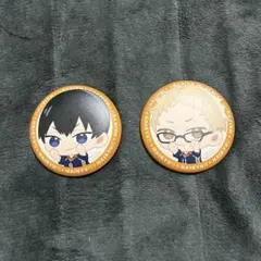 ハイキュー!! アクリルバッジ 2個セット 影山飛雄　月島蛍
