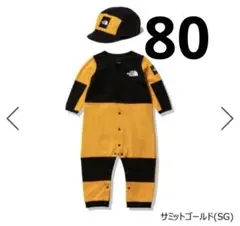THE NORTH FACE ロンパース カバーオール 帽子　セット 80