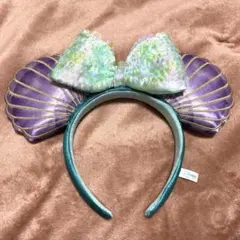 ディズニー ミニー アリエル カチューシャ