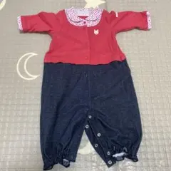 mikihouse ミキハウス　女の子　ロンパース 50-60サイズ