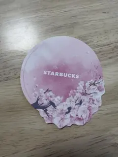 STARBUCKS 桜の花柄 コースター