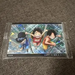 ワンピースカード エース&サボ&ルフィ パラレル SR - メルカリ
