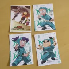 忍たま乱太郎 ステッカー 4枚セット