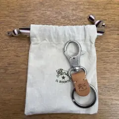 IL BISONTE レザーキーホルダー