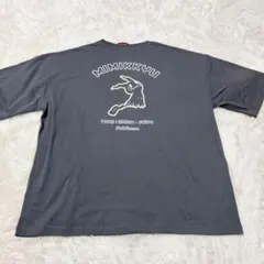 新品　メンズ　ミミッキュ　半袖　Tシャツ ダークグレー ポケモン　3L スミクロ