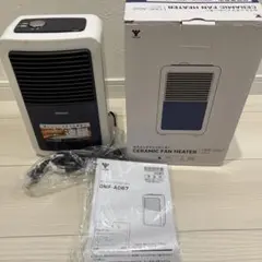 山善 YAMAZEN セラミックファンヒーター DMF-A067 600W 速暖