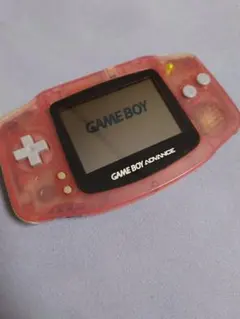 ゲームボーイアドバンス クリアピンク 本体