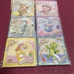 ダッフィー＆フレンズ メモ用紙 6枚セット