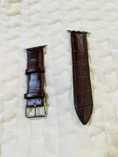 SALE❗️ アップルウォッチ 型押し ベルト バンド 42mm