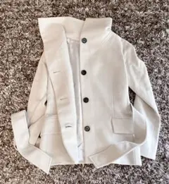 UNTITLED アンゴラ混 ショートコート 日本製 入園式 卒園式に