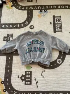 トレーナー 80サイズ グレー　アプレレクール