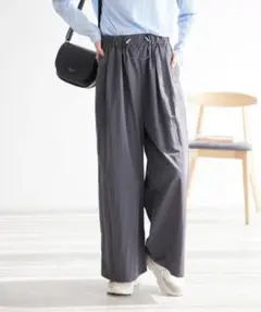ロペピクニック ウエストドロストコードイージーパンツ